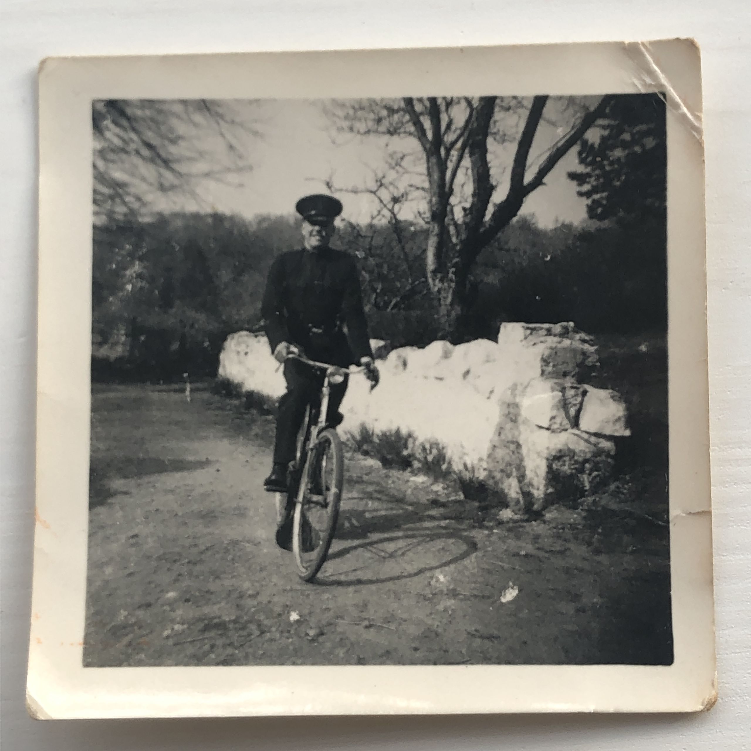 Gordon Knowles on his first posting as a police officer in County Fermanagh, 1953.
