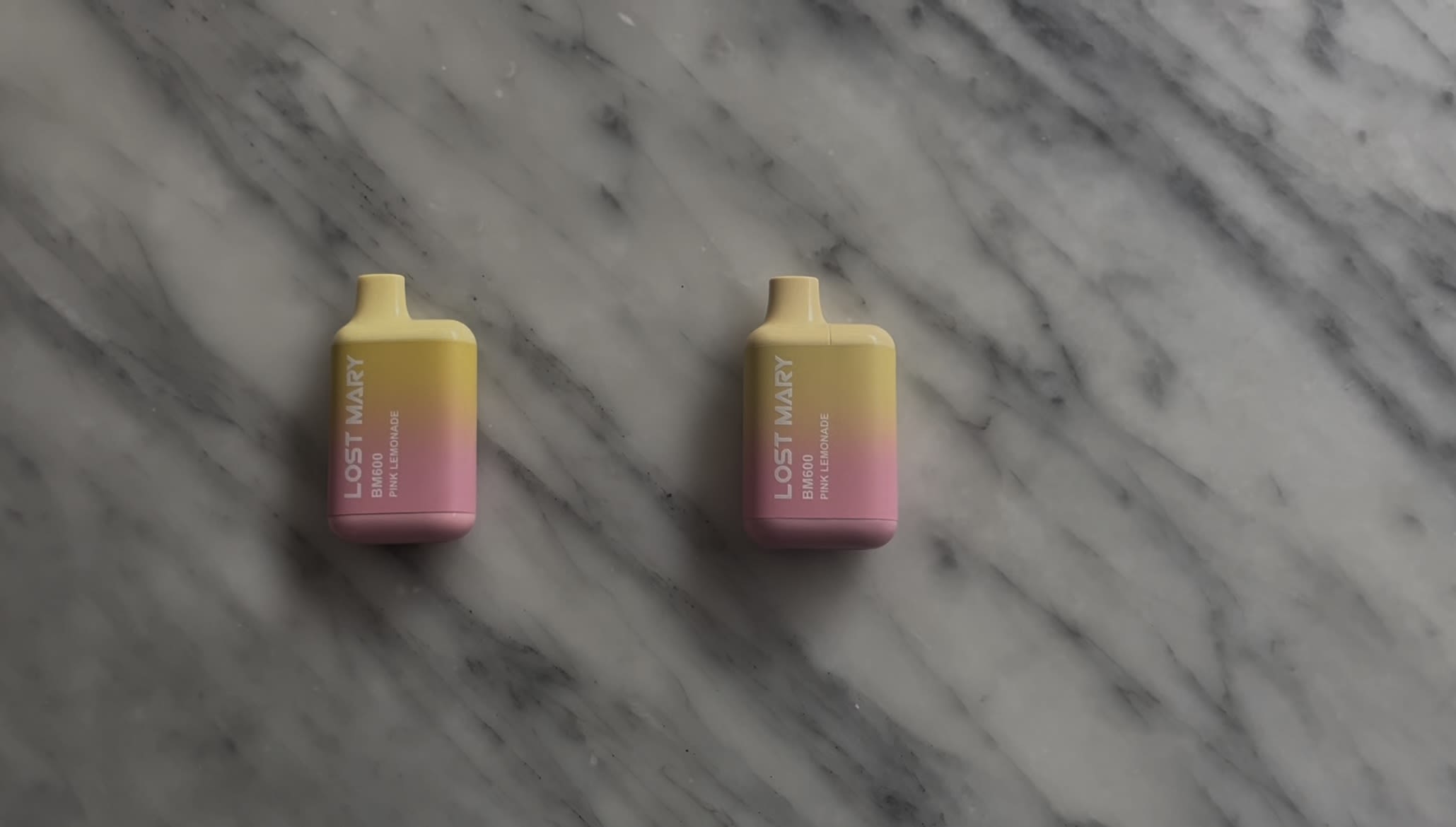 Two vapes next to each other, one from before ban, one from after ban