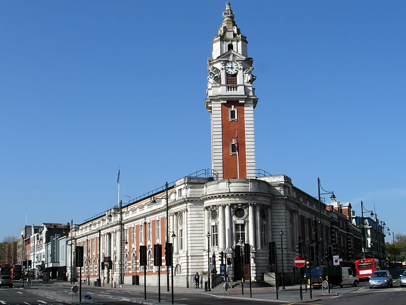 Lambeth Town Hall.