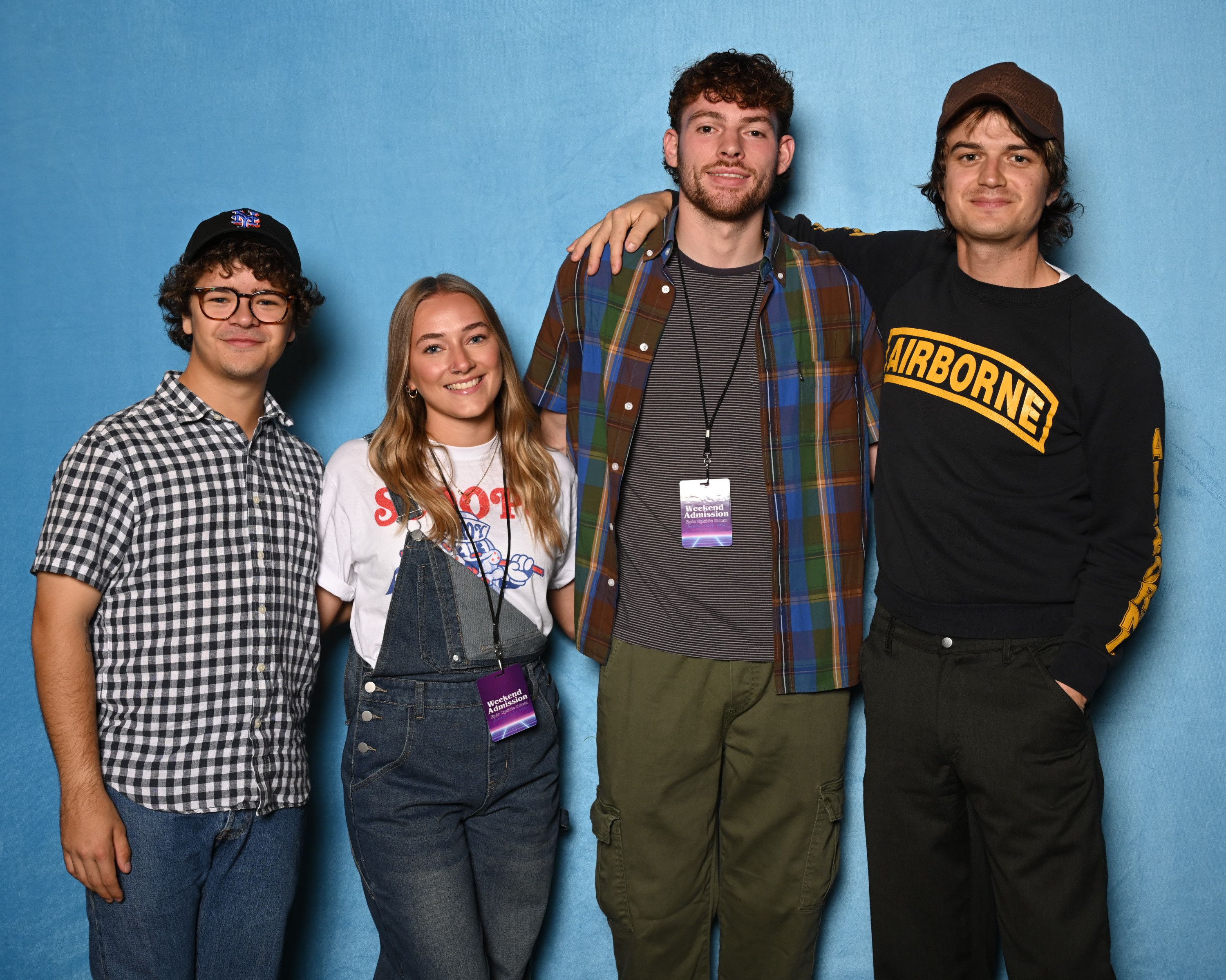 Joe Keery and Gaten Matarazzo