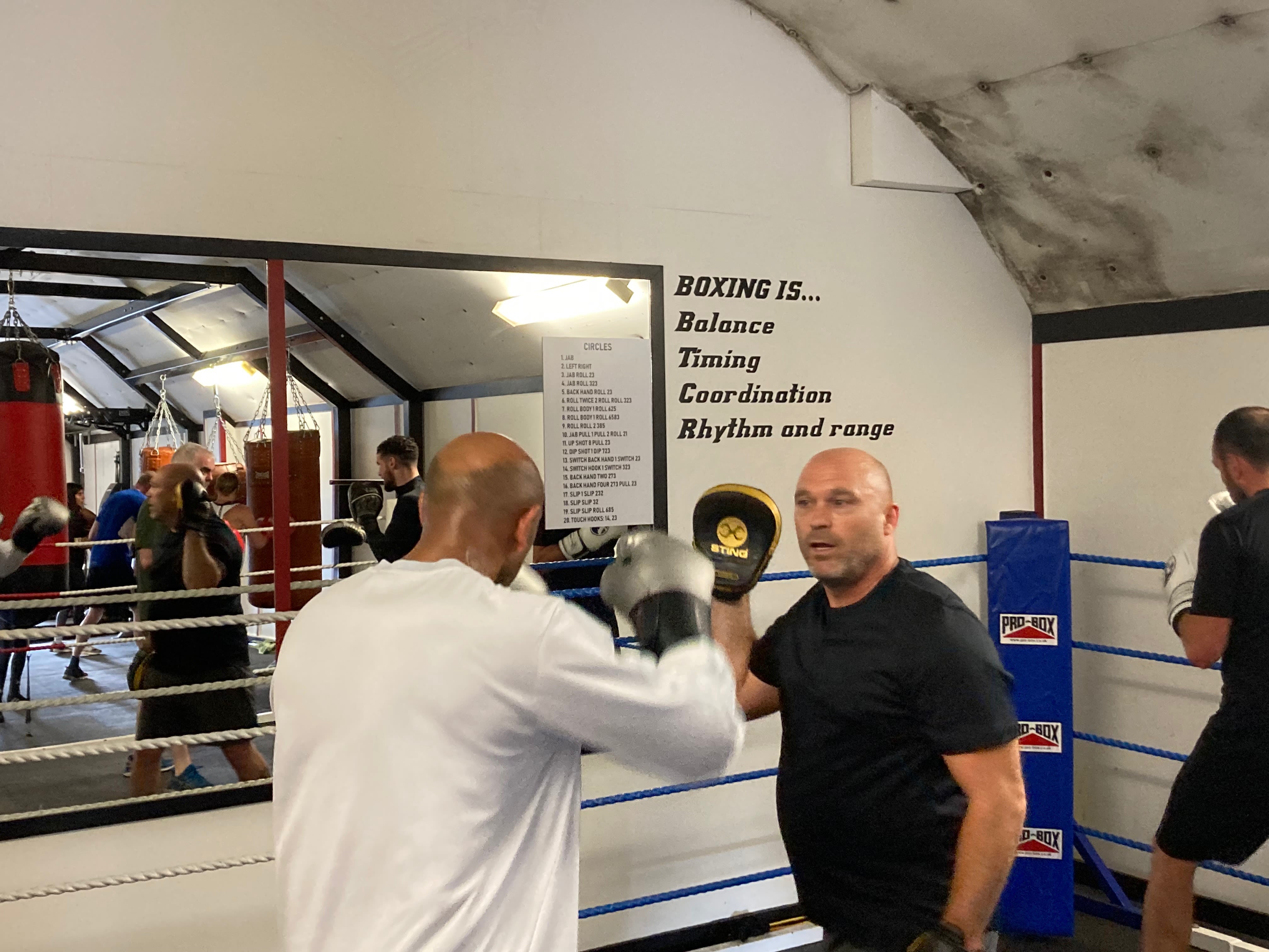 Harvey on the pads. Credit: Lewis Harries