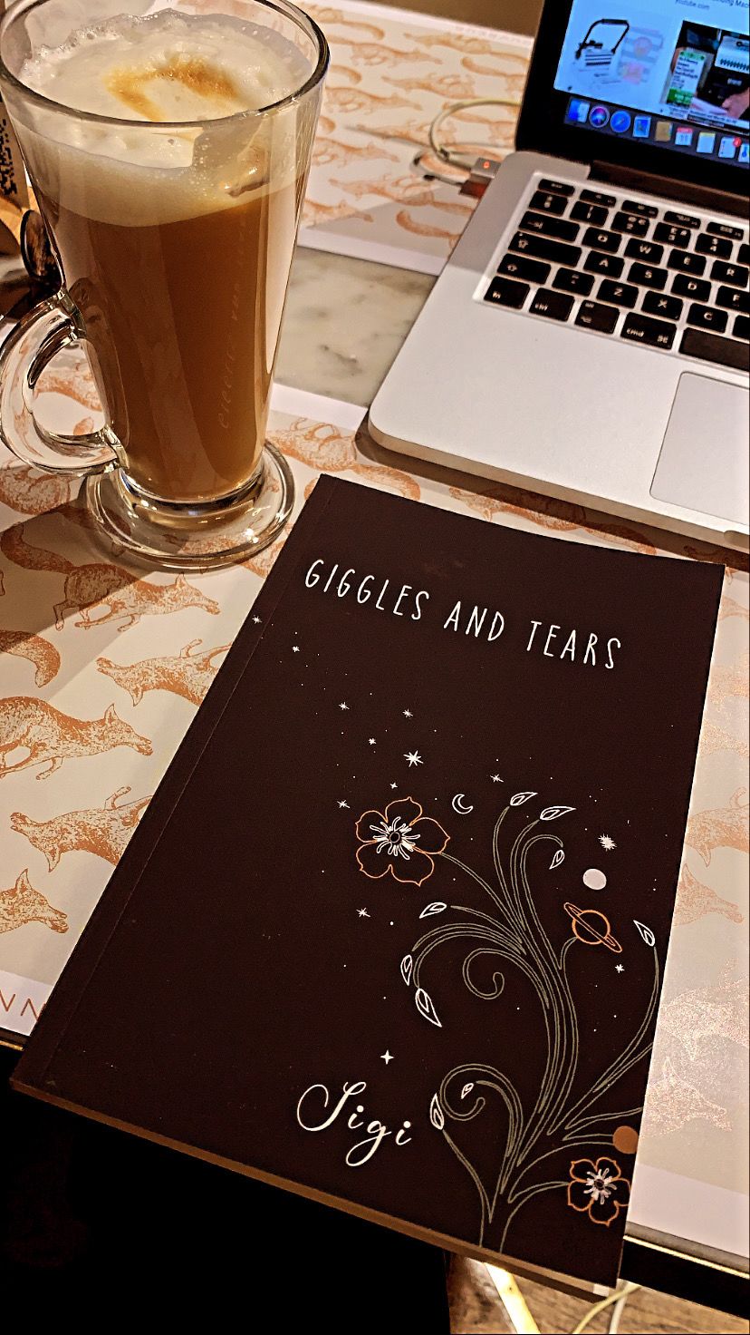 A picture showing Sigi, 17, from Albania's poetry book