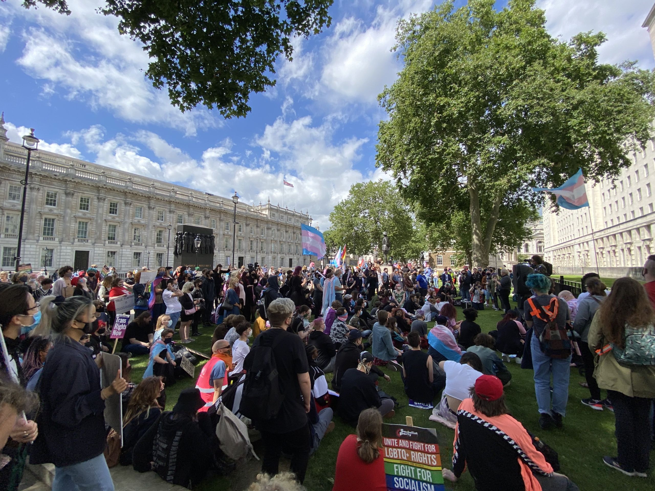 Trans Rights Protest Activists Campaign For Trans And Non Binary Rights   Img 7028 2560x1920 