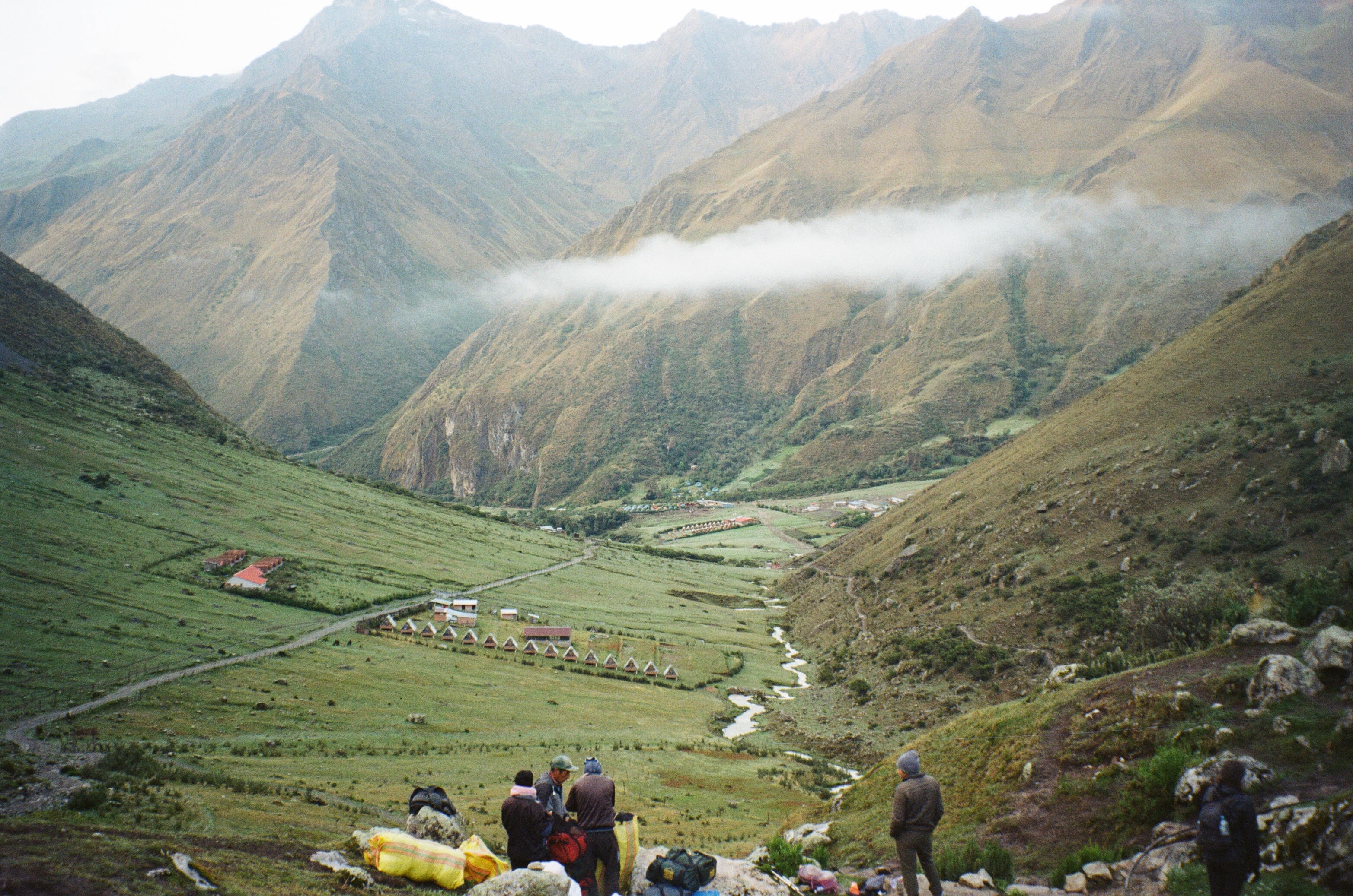 Scenic mountain view of Peru